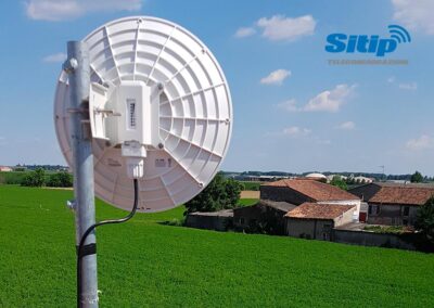 Installazione Ponte Radio – Internet Aziendale per Azienda Agricola Levante, Mantova