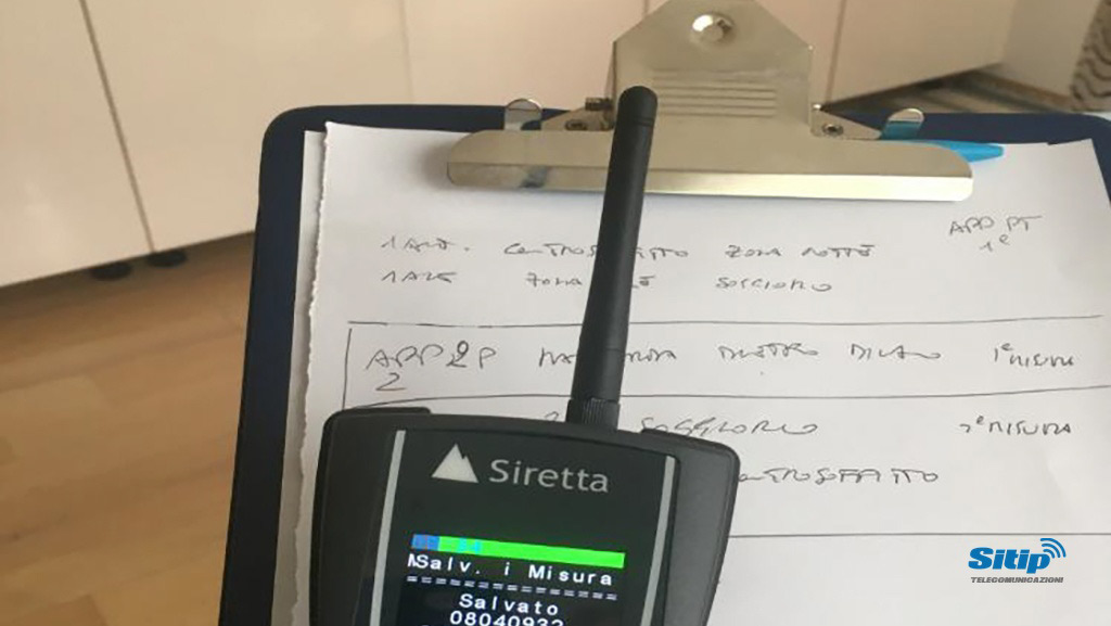 Processo di sopralluogo e progettazione | SITIP TELECOMUNICAZIONI